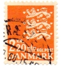 Stamps : Europe : Denmark :  1967-70-FLUORESCENTE