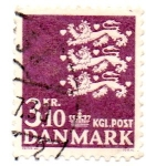 Sellos de Europa - Dinamarca -  1967-70-FOSFORESCENTE