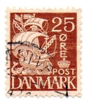 Stamps Denmark -  BARCOS-1933/37-TIPO I