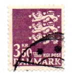 Stamps Denmark -  DENTADO-12.1/2