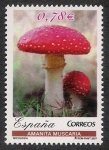 Stamps Spain -  SETAS-HONGOS: 1.232.032,00-Amanita muscaria