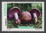 Stamps Spain -  SETAS-HONGOS: 1.232.042,00-Lepista nuda