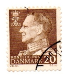 Stamps : Europe : Denmark :  -1961-63-FREDERIK IX-
