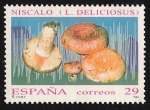 Stamps : Europe : Spain :  SETAS-HONGOS: 1.232.014,02-Lactarius deliciosus -Phil.241961-Dm.994.9-Ed.3282-Y&T.2875-Mch.3143-Sc.2