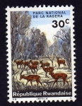 Stamps Rwanda -  Impalas