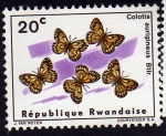 Stamps : Africa : Rwanda :  Colotis