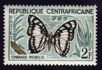 Stamps Central African Republic -  Charaxi Mobilis