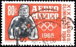 Stamps Mexico -  XIX Juegos Olímpicos 68	