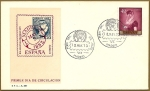 Sellos de Europa - España -  VI Feria Nacional del sello - Goya - La librera de carretas - en SPD dÃ­a mundial del sello
