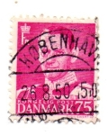 Stamps : Europe : Denmark :  1948-53-FREDERIK IX- dent-13