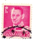 Stamps Denmark -  1948-53-FREDERIK IX- dent-13