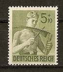 Stamps Germany -  9º Aniv. de la fundacion de la Armada del Trabajo.