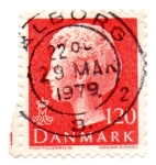 Sellos de Europa - Dinamarca -  REYNA-MARGRETHE II