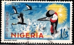 Stamps : Africa : Nigeria :  Crown Bird	