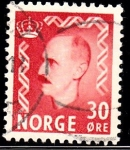 Stamps Norway -  King Haaron VII	