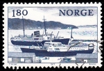 Stamps : Europe : Norway :  Coast Ships	