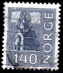 Stamps : Europe : Norway :  Iglesia