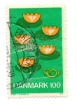 Stamps : Europe : Denmark :  1977-CONVENCION-PAPEL FLUORESCENTE