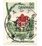 Stamps Denmark -  -1974-PROVINCES DANOISES-FLUORESCENTES