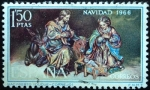 Stamps Spain -  Navidad 1966