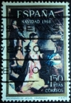Stamps Spain -  Navidad 1968