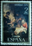 Stamps : Europe : Spain :  Navidad 1970
