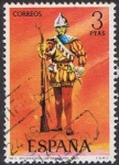 Stamps : Europe : Spain :  UNIFORMES MILITARES 1973 1ER GRUPO