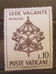 Sellos de Europa - Vaticano -  SEDE VACANTE