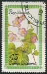 Stamps Equatorial Guinea -  Flores - Rubus odoratus