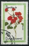 Stamps Equatorial Guinea -  Flores - Rosa mary