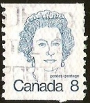 Stamps : America : Canada :  REINA ISABEL II