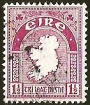 Stamps : Europe : Ireland :  MAPA IRLANDA