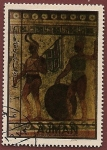 Stamps United Arab Emirates -  AJMAN - Arte - Guerreros