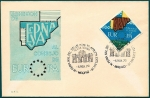 Stamps Spain -  Sobre de la Adhesión de España al Consejo de Europa - XI Feria Nacional del Sello 
