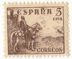 Stamps Spain -  916 (cs) .- CID