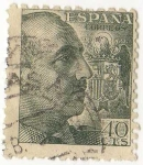 Stamps Spain -  925.- General Franco