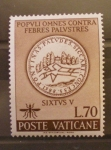 Stamps Vatican City -  CAMPAÑA MUNDIAL ANTIMALARIA