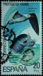 Stamps : Europe : Spain :  Protege la fauna