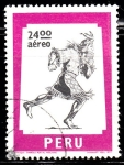 Stamps : America : Peru :  Chasqui. Simbolo Postal	