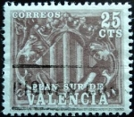 Stamps Spain -  Plan Sur de Valencia / Escudo de Valencia