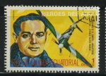 Stamps Equatorial Guinea -  Heroes del Aire - Douglas Robert Steuart Bader