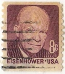 Stamps : America : United_States :  Eisenhower