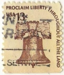 Stamps : America : United_States :  Proclaim Liberty Throughout All The Land.