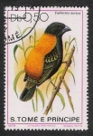 Stamps : Africa : S�o_Tom�_and_Pr�ncipe :  AVES: 2.220.012,00-Euplectes aureus