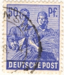 Sellos de Europa - Alemania -  Deutfches 1948