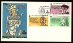 Stamps Spain -  V Centenario del descubrimiento de América - precursores - SPD