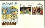 Stamps Spain -  Navidad 1985 - Vich (Barcelona) - SPD