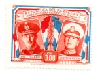 Stamps : America : Paraguay :  CORREO AEREOS-1955-SERIE COMPLETA