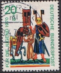 Stamps Germany -  PRO JUVENTUD. TROVADORES