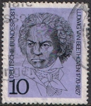 Stamps Germany -  LUDWIG VAN BEETHOVEN